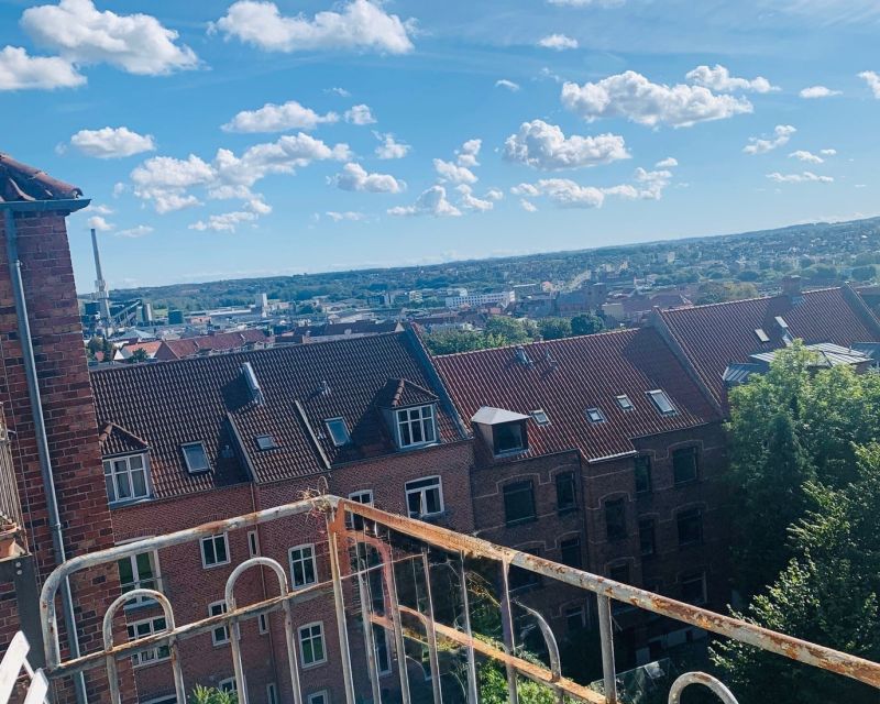 Udsigt fra 2-v&aelig;relses lejlighed til leje i Randers C