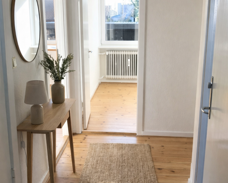 Entr&eacute; i 3-v&aelig;relses lejlighed i Holstebro C