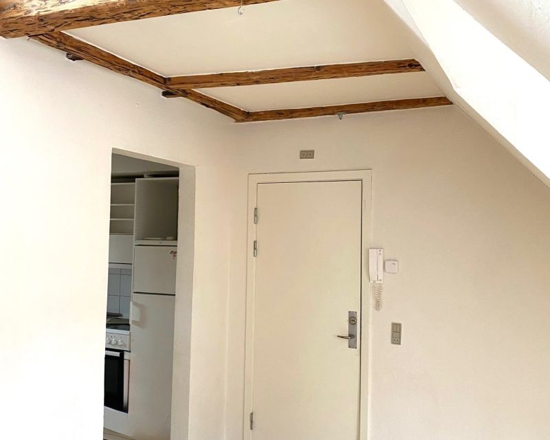 lys stue med hems i 2-v&aelig;relses lejlighed til leje i Randers C