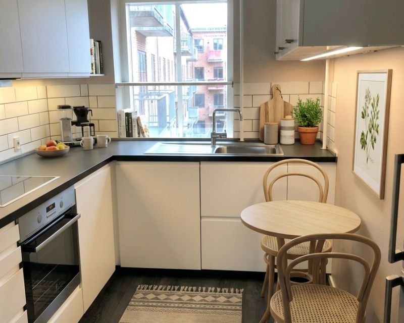 Lys k&oslash;kken i 3-v&aelig;relses lejlighed i Randers C